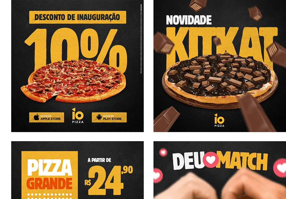 Social Media para Pizzaria - Agência Fante