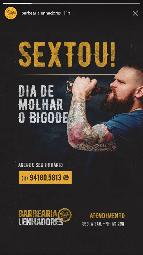 Social Media para Barbearia e Gerenciamento de Mídias Sociais