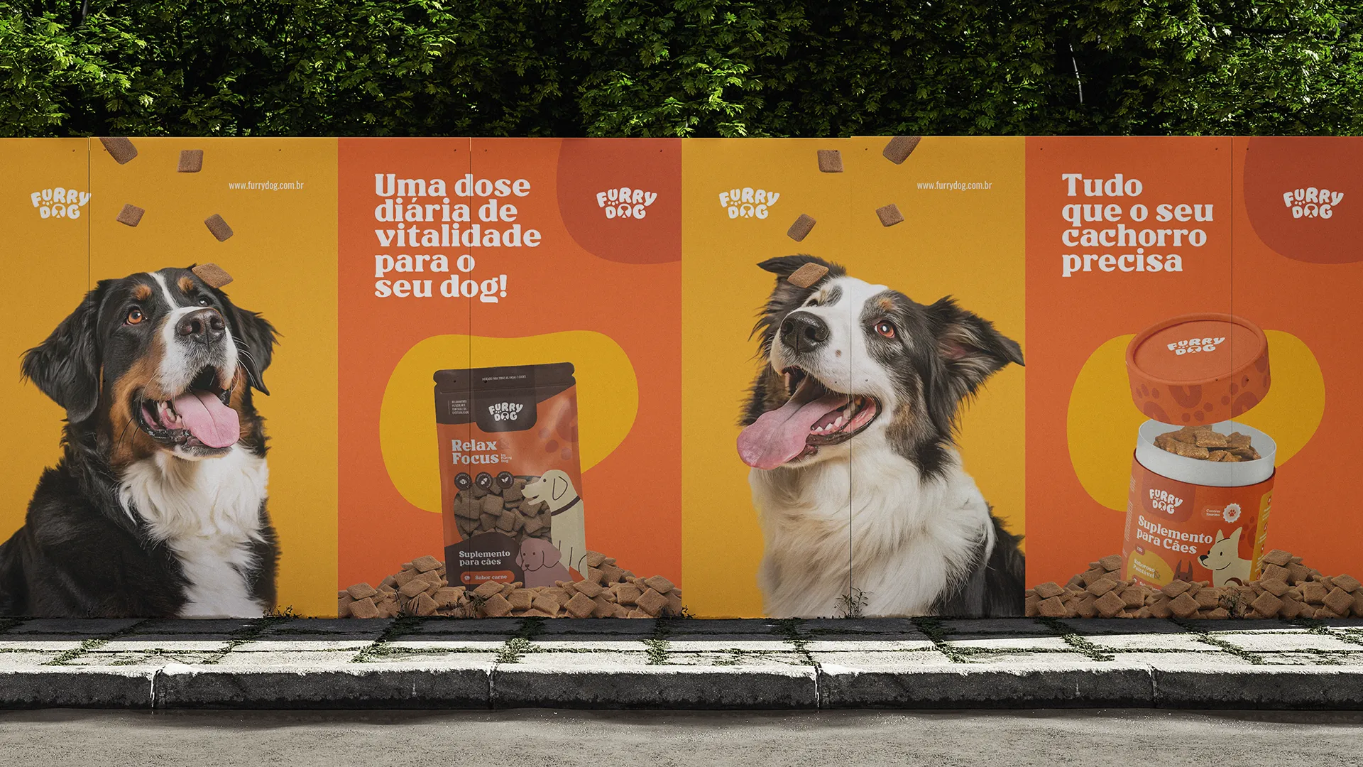 Projeto de Identidade Visual - Furry Dog / Agência Fante