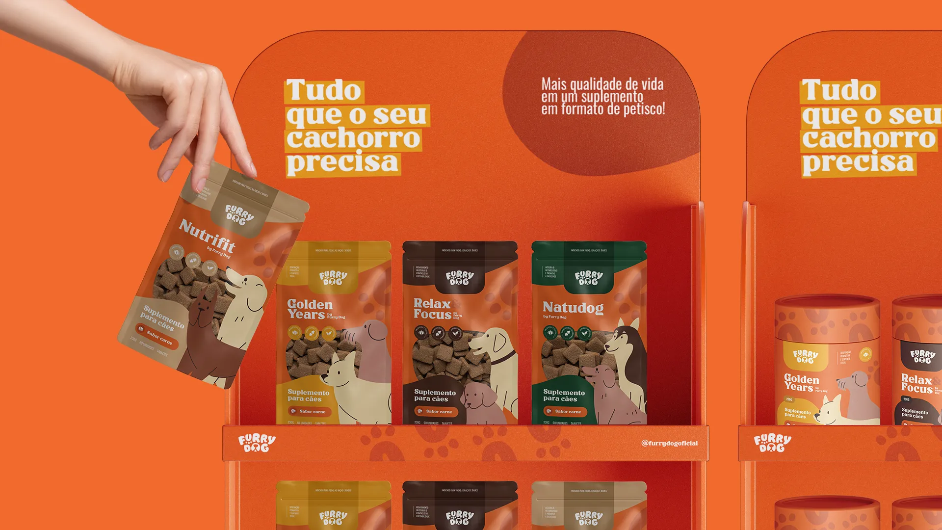 O primeiro petisco inteligente pra cachorro