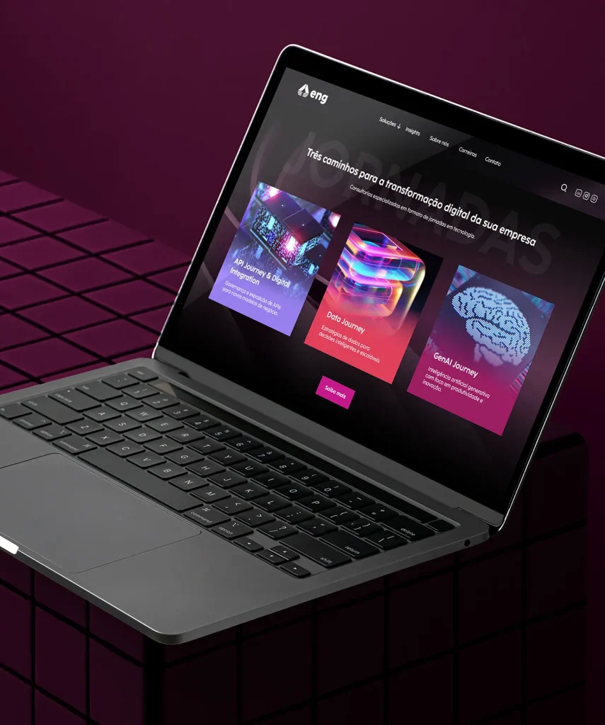Desenvolvimento e criação de site - Projeto Engineering Brasil