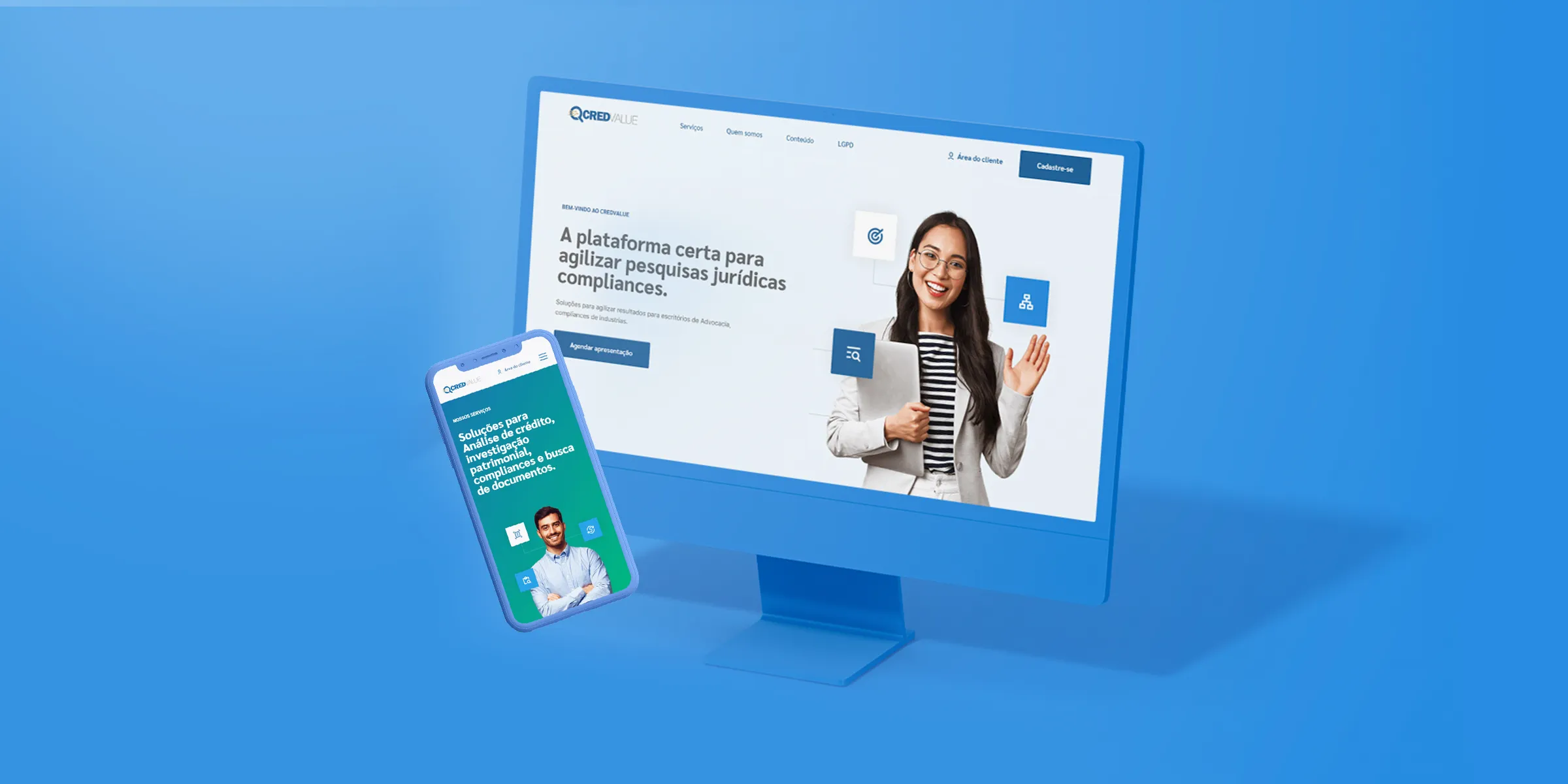 Uma plataforma digital de pesquisas jurídicas