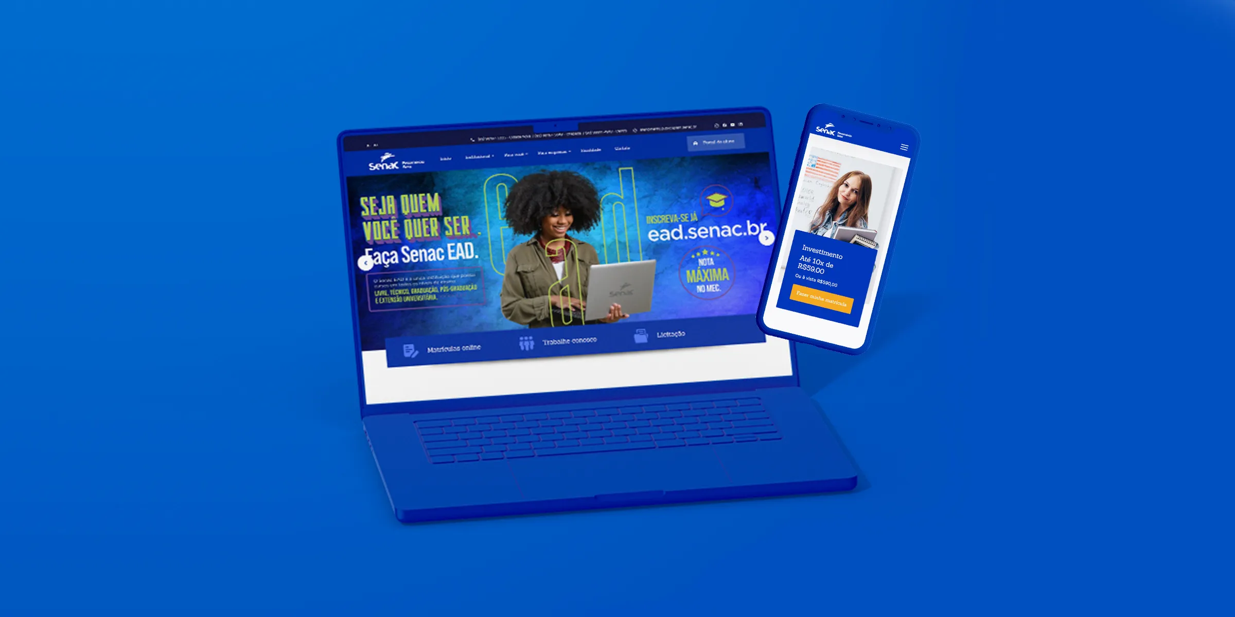 A maior organização de educação profissional do país