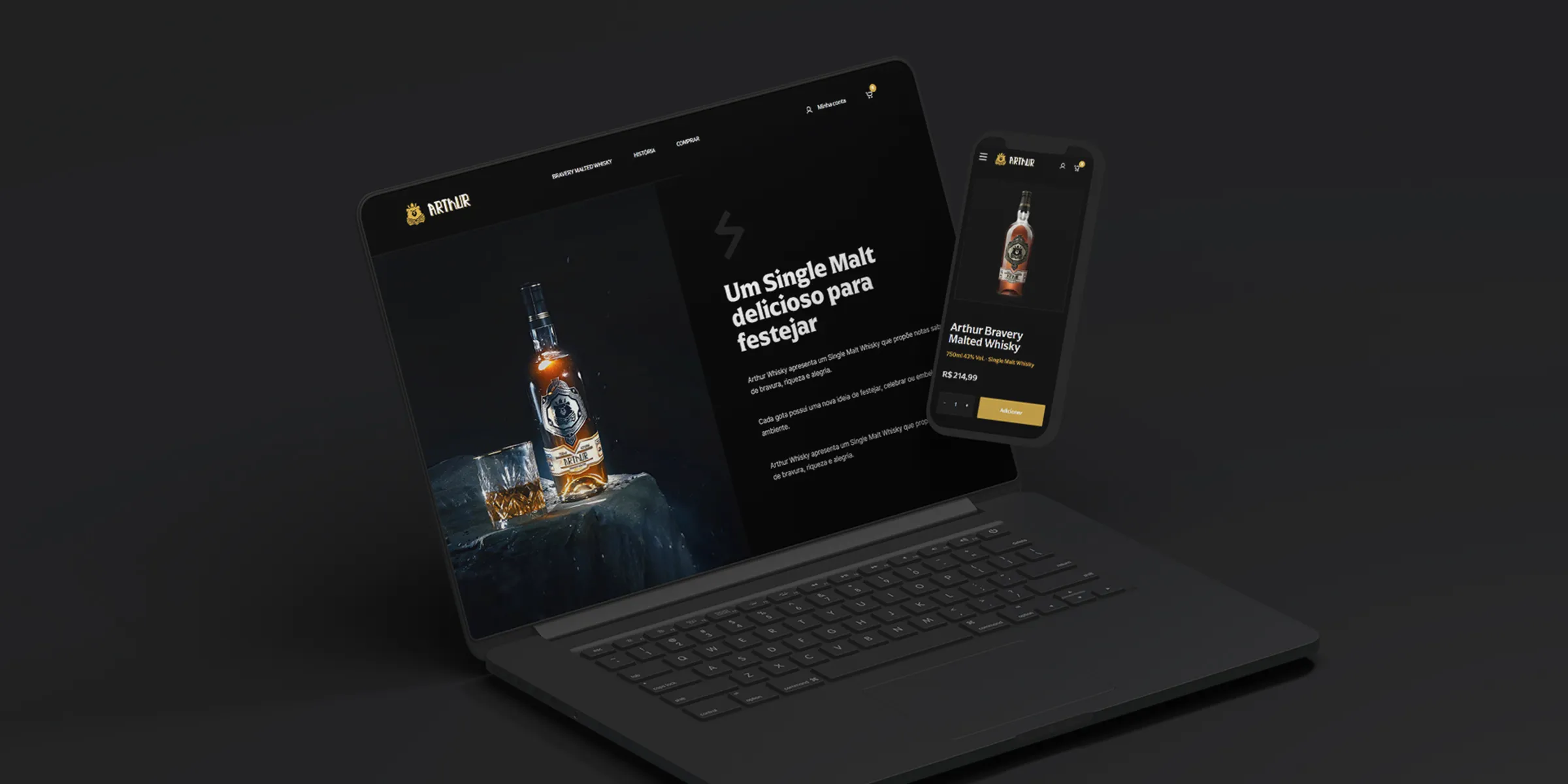 Bravura, ​requinte ​e whisky