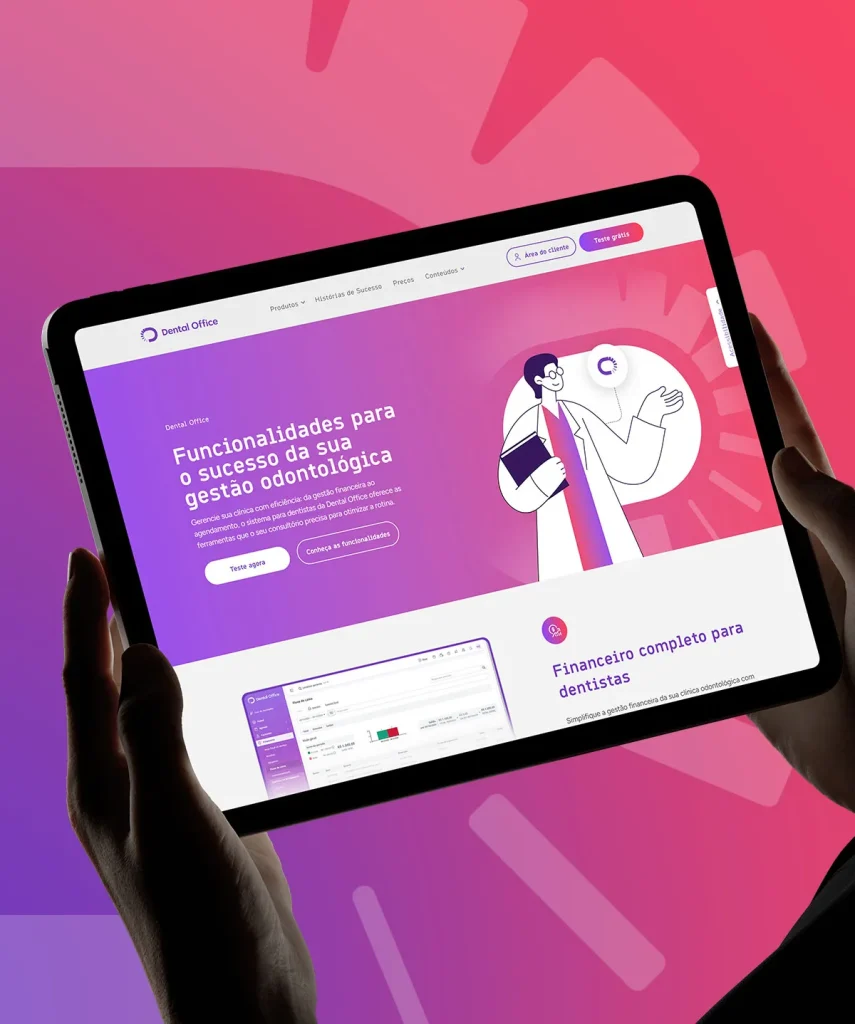 Desenvolvimento e criação de site - Projeto Dental Office
