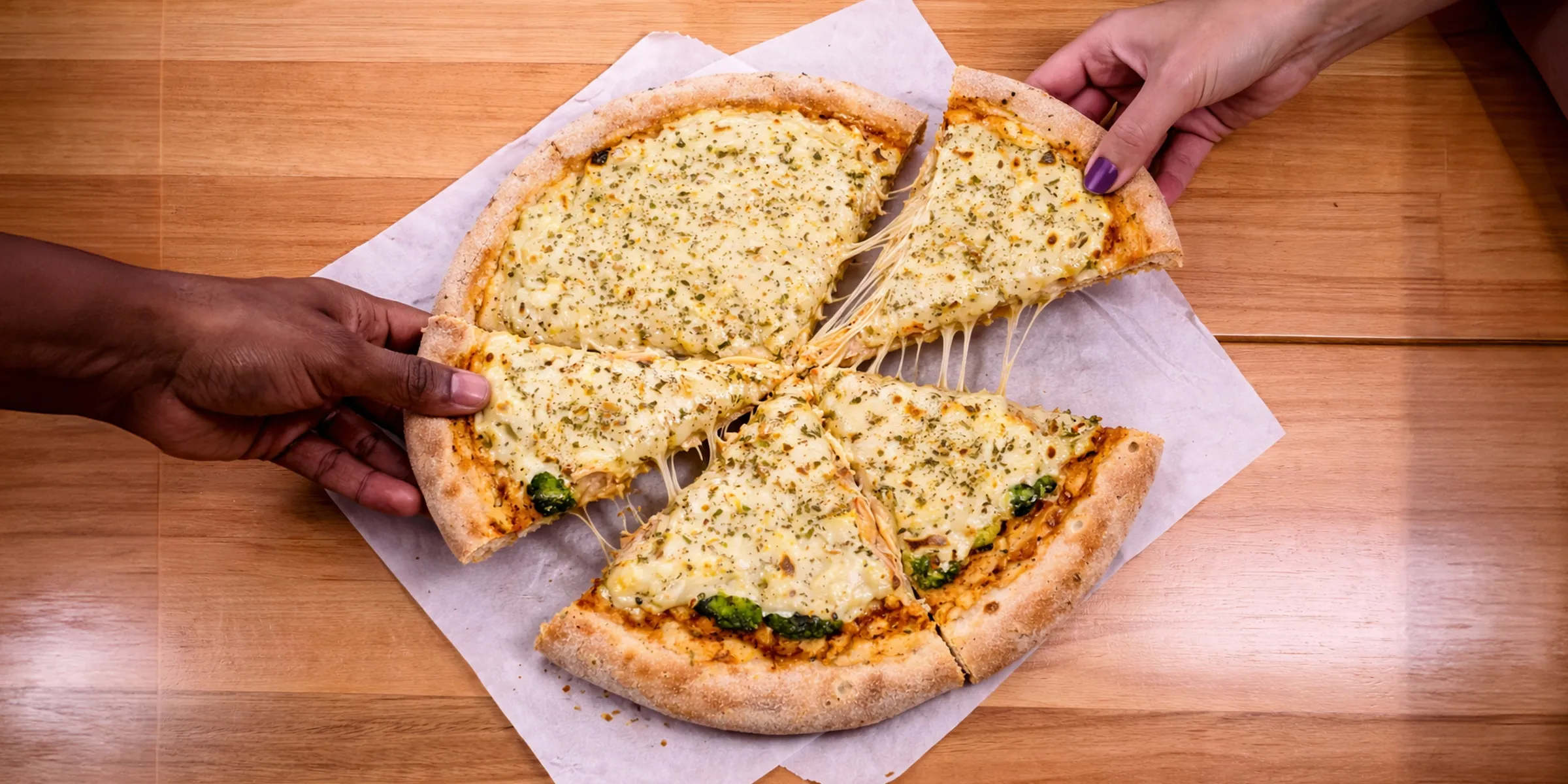 Uma pizzaria de personalidade forte e ousada